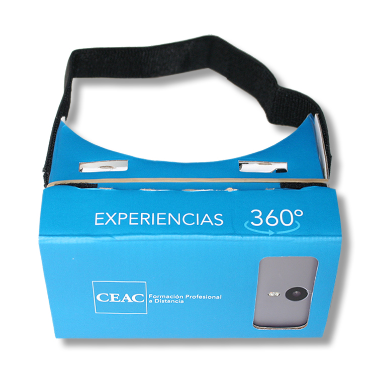 Virtual Reality Glasses made of CARDBOARD para ceac