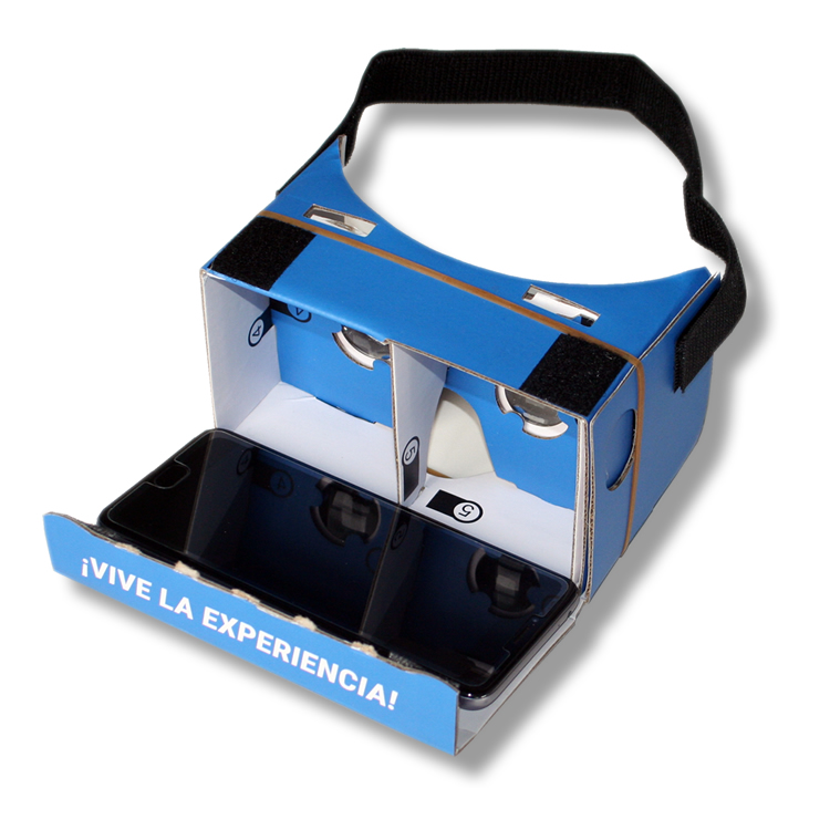 Custom Cardboard VR para decathlon